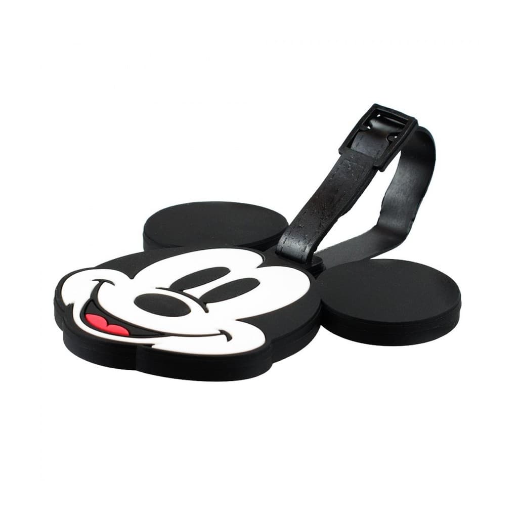 Etiqueta Identificação Bagagem Mala Rosto Mickey Disney