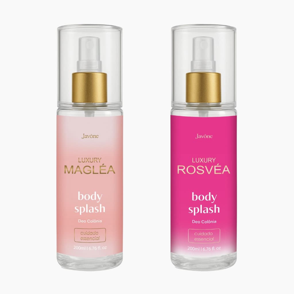 Kit 2 Body Splash  Magléa + Rosvéa Luxury | Fragrâncias Doces e Icônicas | Qualidade, Encanto, Envio Imediato