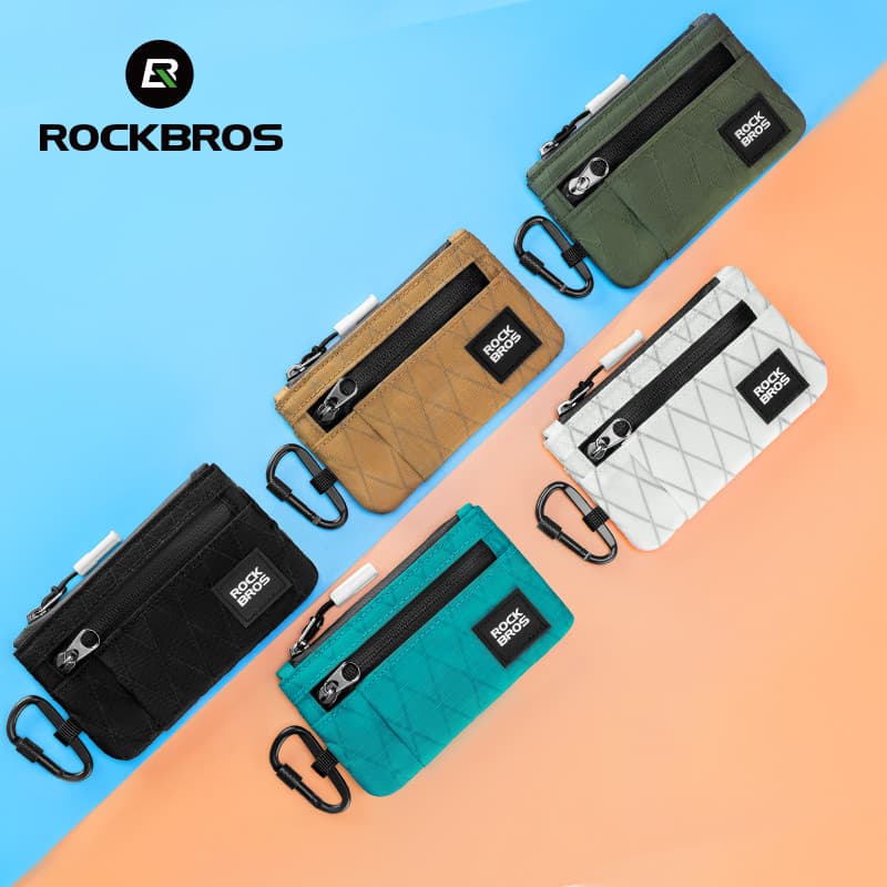 ROCKBROS Bolsa Para Cartão Portátil Saco Compacto Porta-Cartões Com Divisórias Leve Multicolor