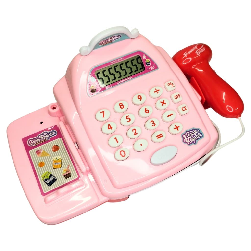 Caixa Registradora De Brinquedo Infantil Mini Com Som E Luz