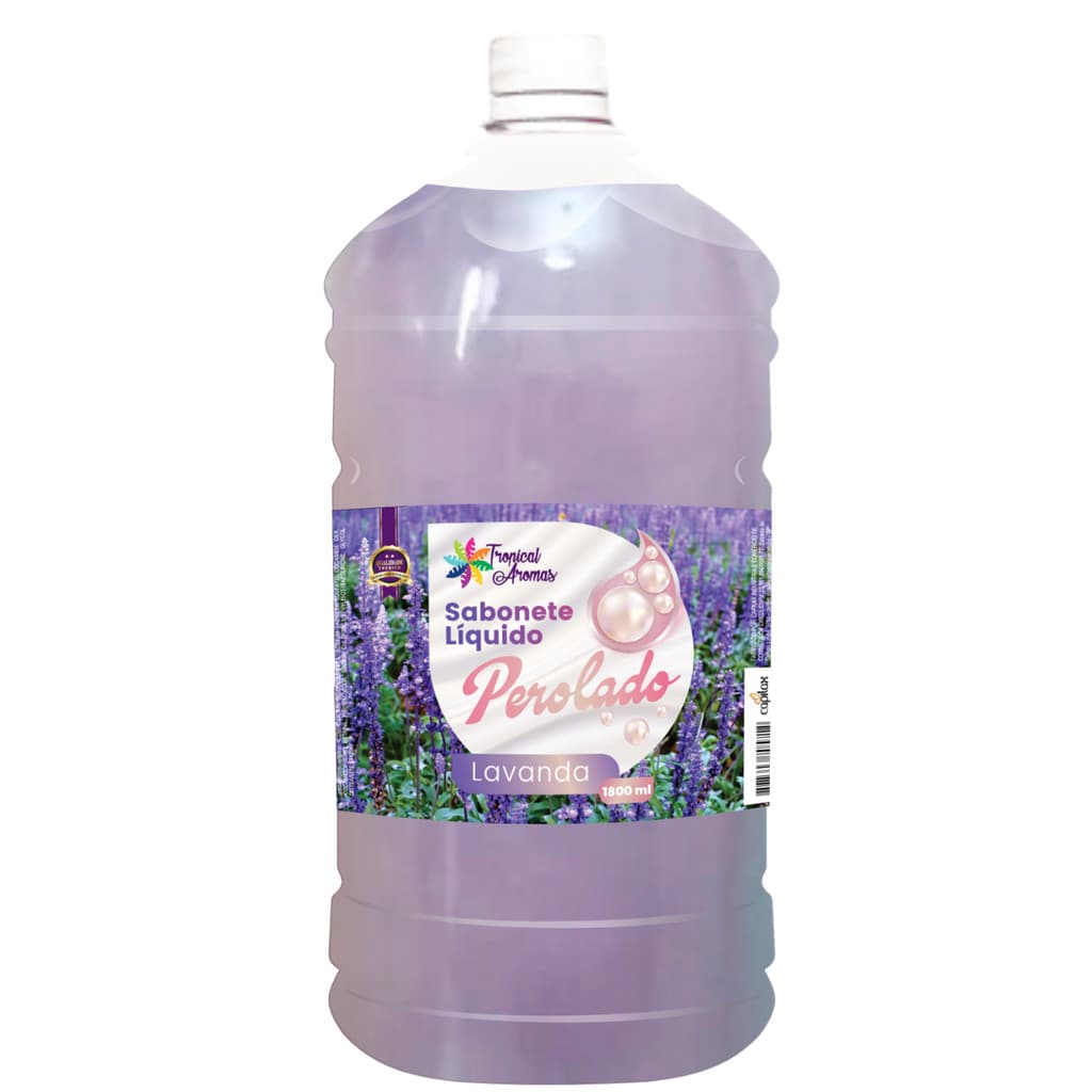 Sabonete Líquido Perolado Lavanda 1,8L Tropical Aromas