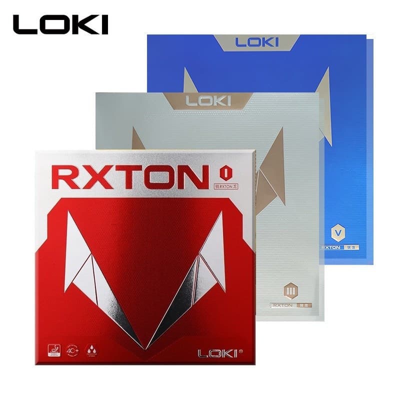 LOKI RXTON 1/3/5 Esponja de Ping Pong com Borracha de Controle de Spin para Tênis de Mesa F0RT