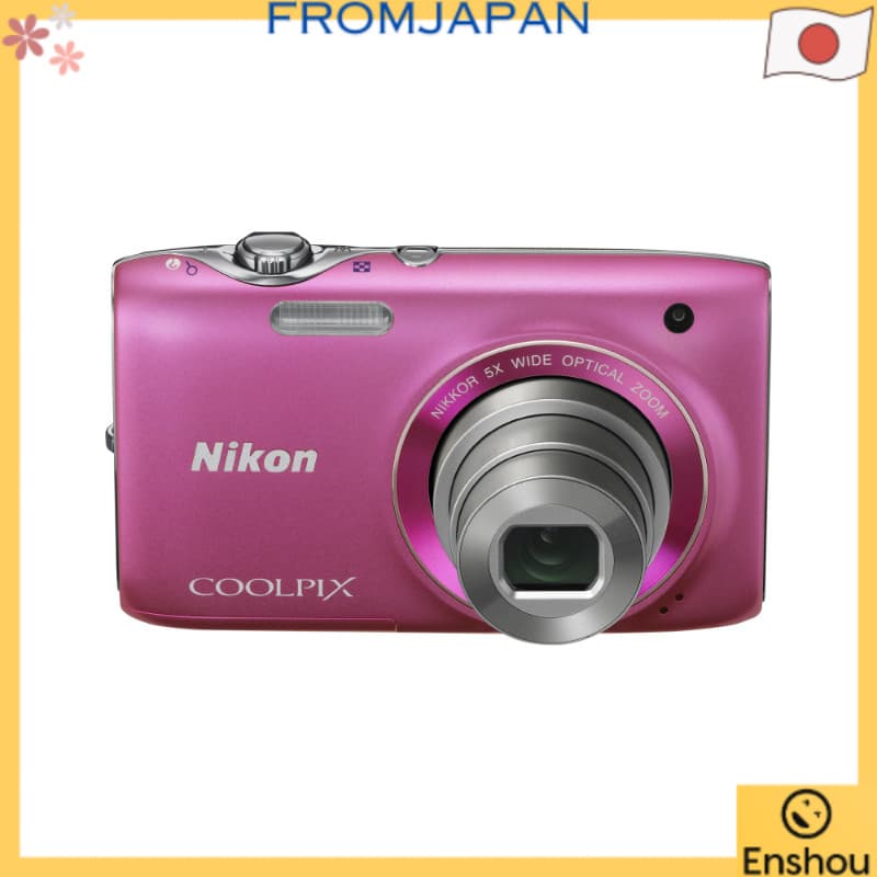 [USED]Do Japão [Usado] Câmera digital Nikon COOLPIX S3100 Rosa Fresco S3100PK