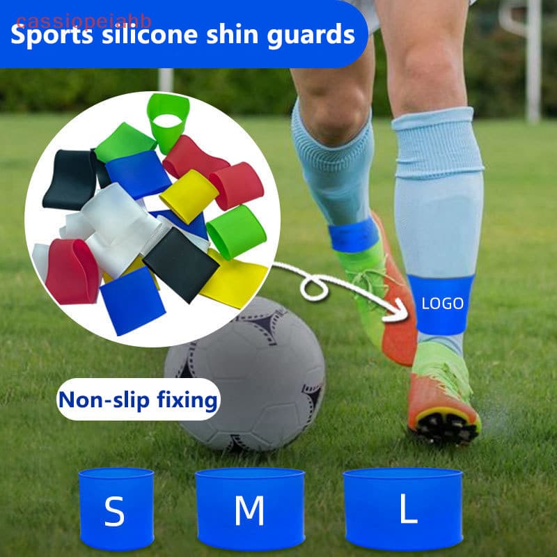 (cassiopeiahb) 1 Par De Tiras De Caneleiras De Silicone , Suporte Prático Para Futebol , Corrida , Ciclismo , Esportes