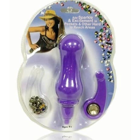 Máquina Grampeadora de Joias Strass Decorador P/ Roupas Customizador