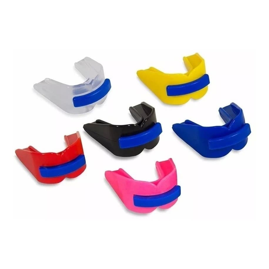 Protetor Bucal Zona Livre Duplo Moldável Muay Thai, Boxe, Mma