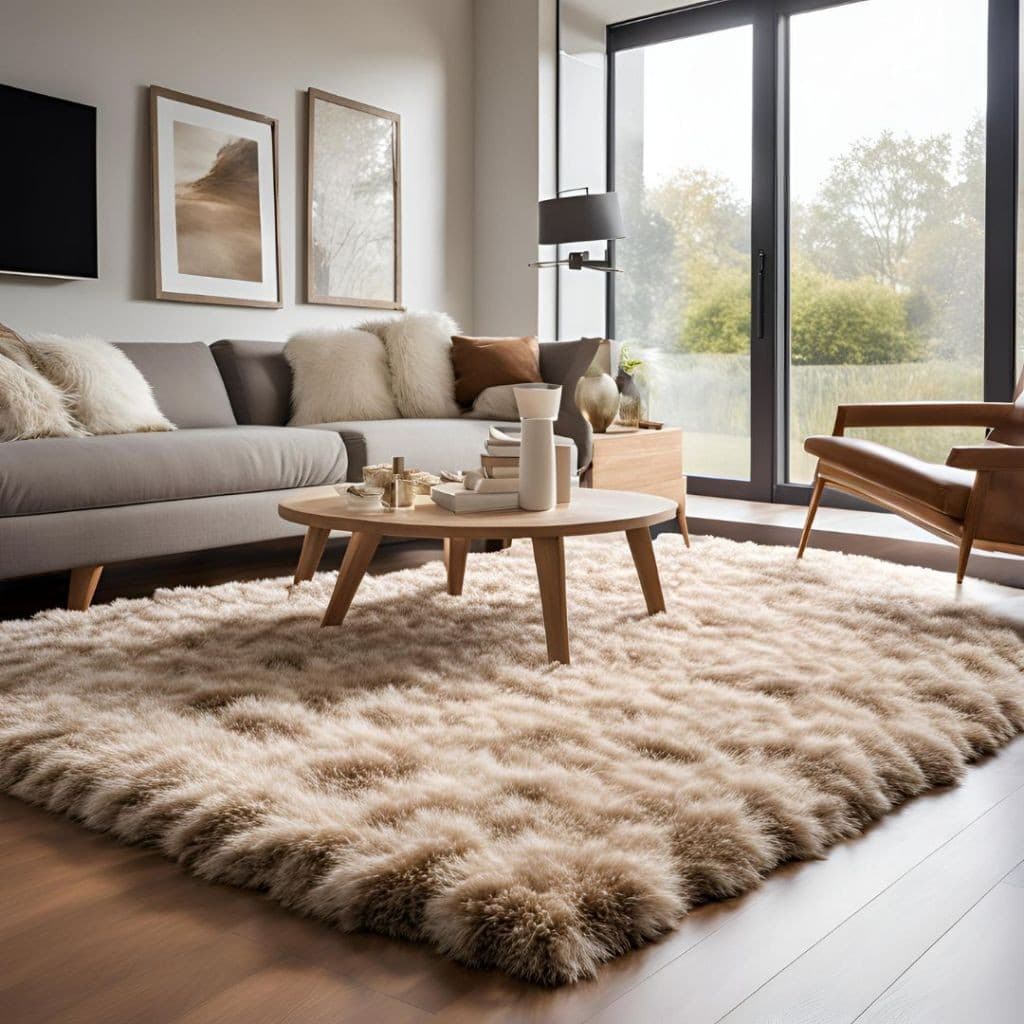 Tapete Peludo 2 x1,50 Sala Quarto Varias Cores