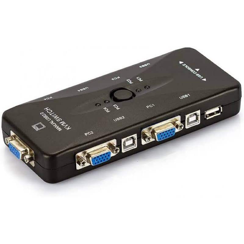 Switch Kvm Usb 4 Portas Vga Kvm41ua Usb 2.0 Tg