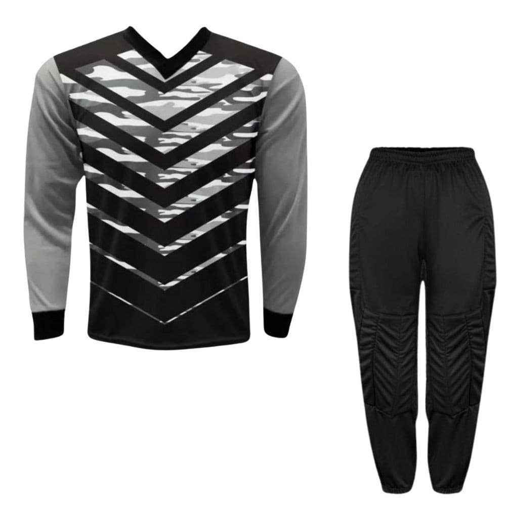 Kit Goleiro Infantil Camisa Roma Kanga + Calça TRB Acolhoada