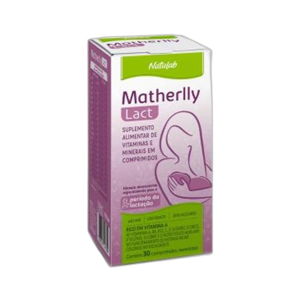 Vitamina Matherlly Lact 30 Cpr  - NATULAB