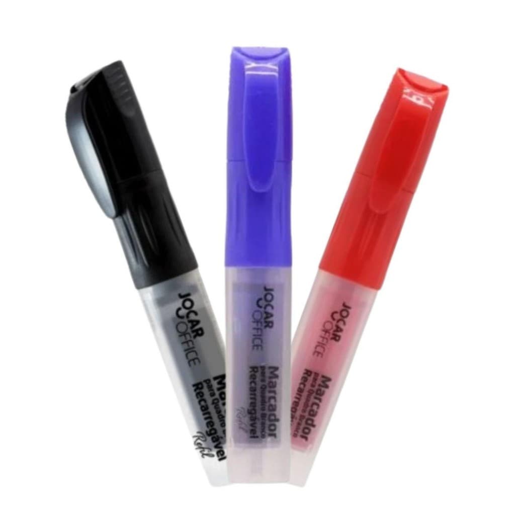 Marcador Para Quadro Branco Recarregável - Jocar Office
