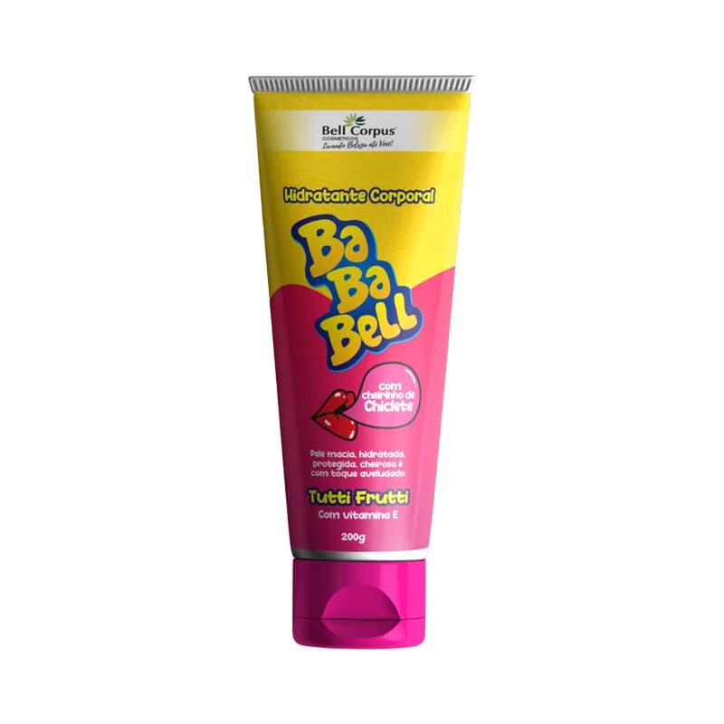Hidratante Corporal Bababell Tutti Frutti 200g - Bell Corpus Cosméticos