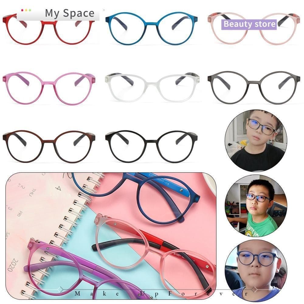 Óculos Infantil Unissex Flexível Portátil Para Computador Anti-Luz Azul