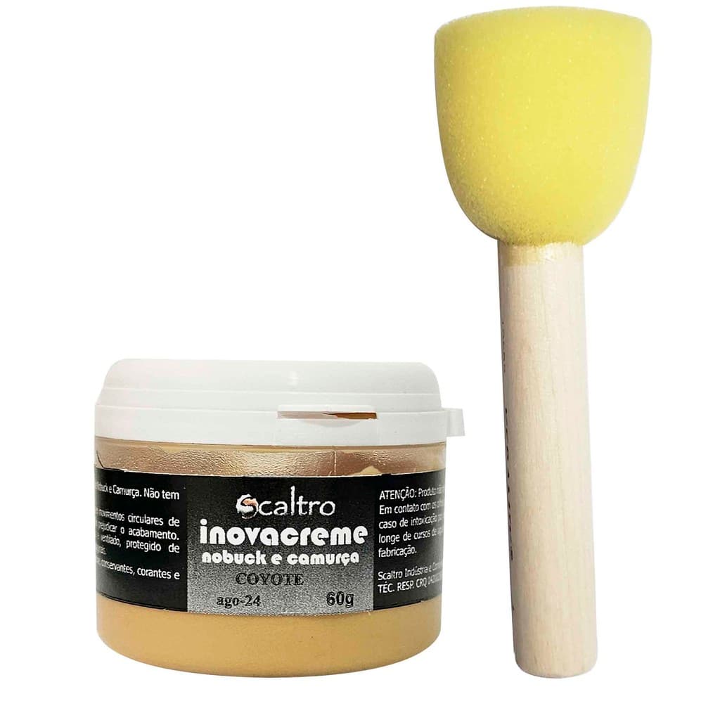 graxa para camurça ou nobuck revitalizador e aplicador