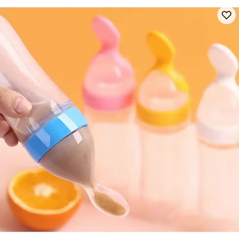 Colher Dosadora Mamadeira Infantil De Silicone