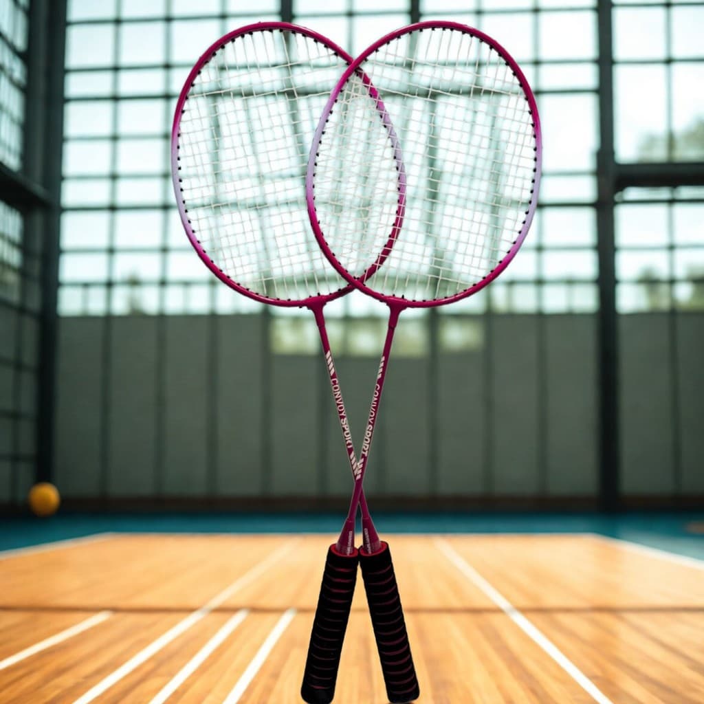 Kit Raquetes De Badminton Com Bolsa Para Transporte YS37083