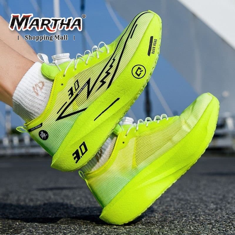 Sapatos De Placa De Carbono Tênis De Corrida Masculino E Feminino Para Estudantes 34-44