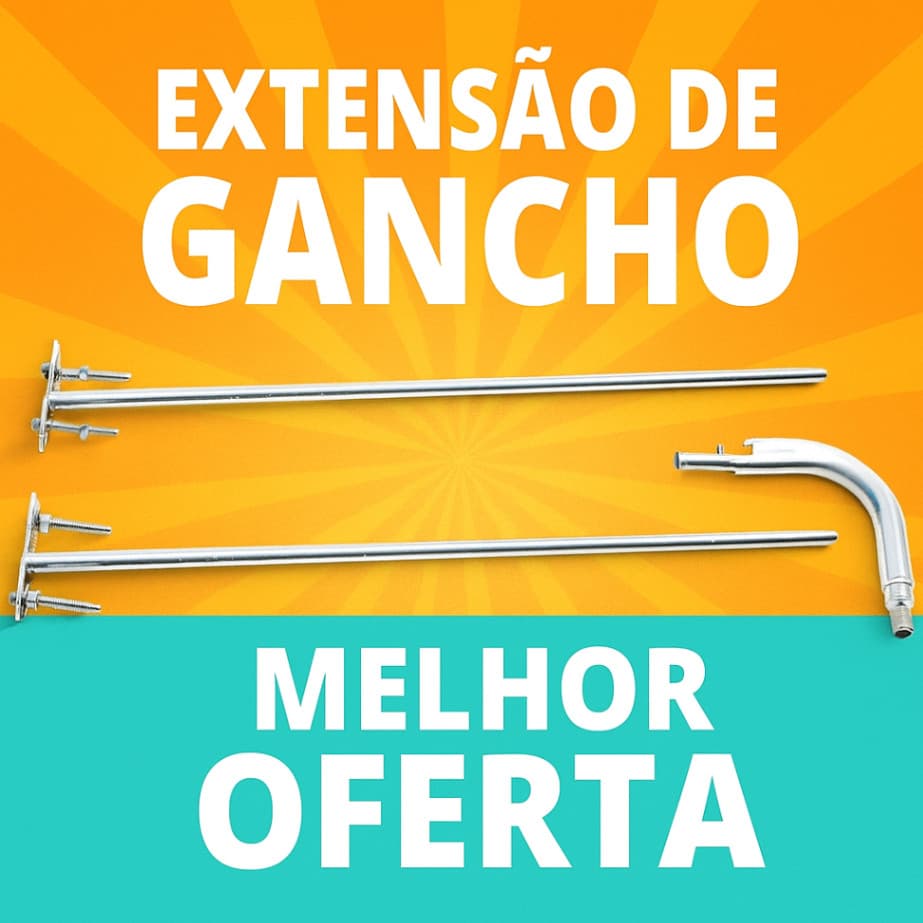 Suporte Alumínio para Cortina Varão Box Banheiro em L com Fixação na Parede Várias Medidas