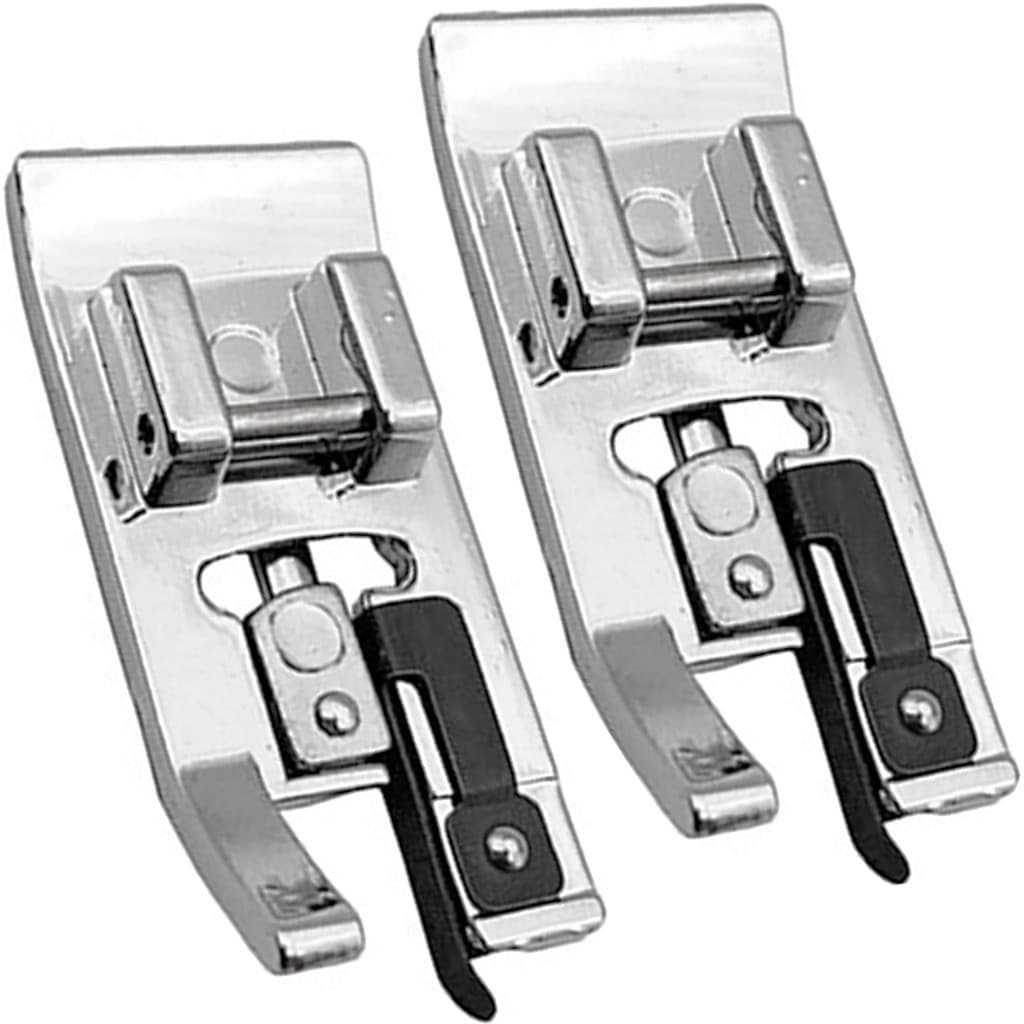 2 Sapata Calcador Ponto Overlock Acabamento Chulear Patchwor