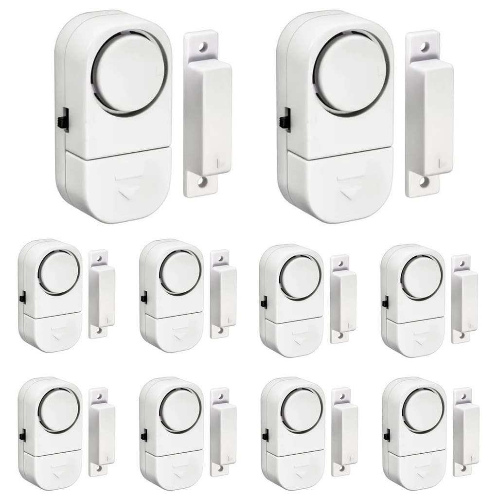 Kit Alarme Sonoro Invasão Residencial Porta Janela Portão