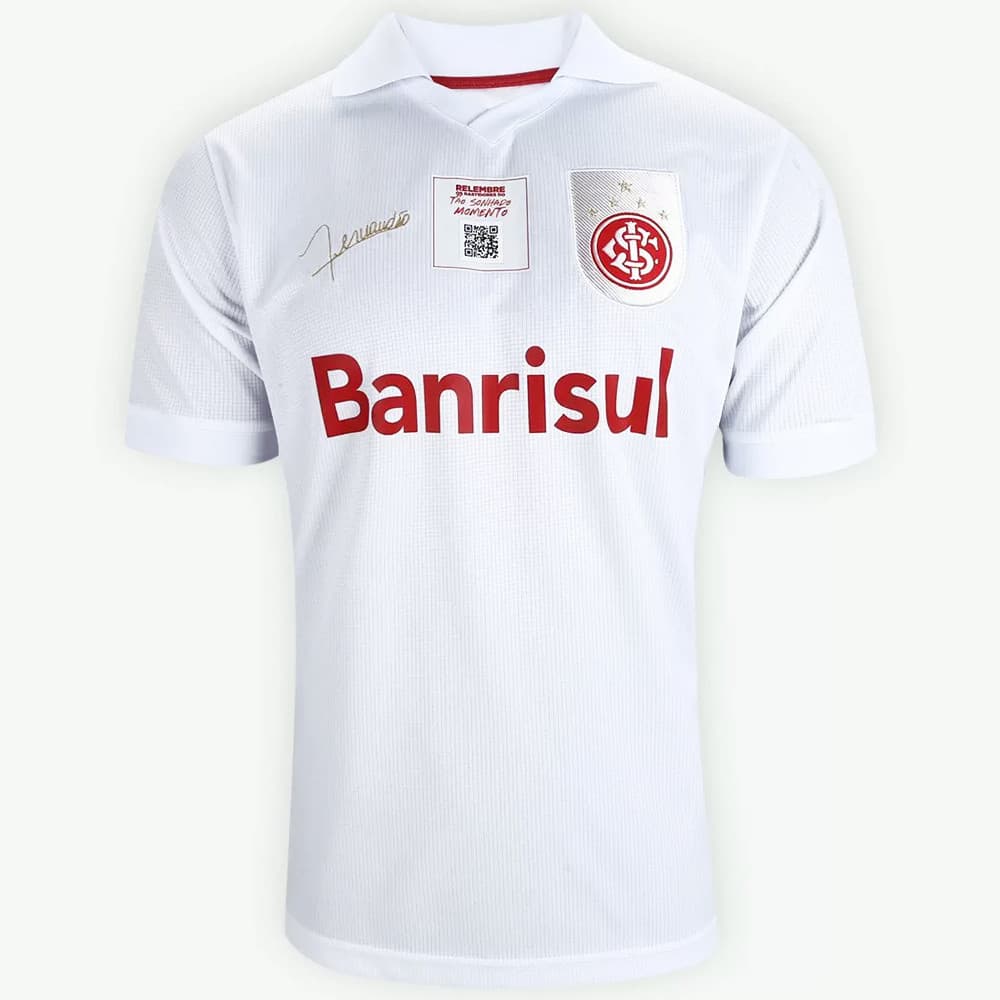 Camisa Internacional Retrô Fernandão Manga Curta Masculina Oficial