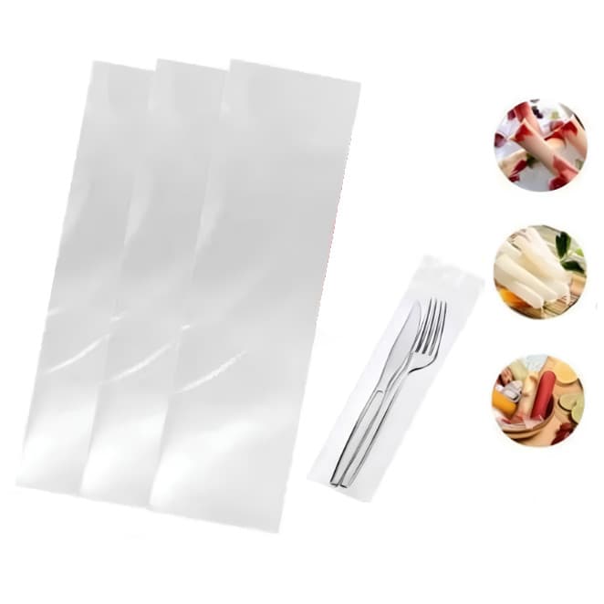 1.000 Saco Geladinho Sacole 05x23 Saco Plastico P/ Talher