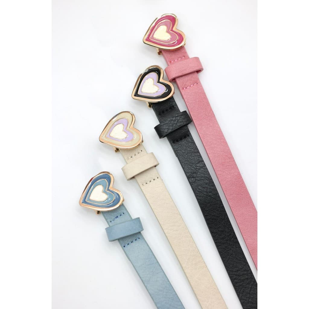 cinto  infantil / cinto coração colorido