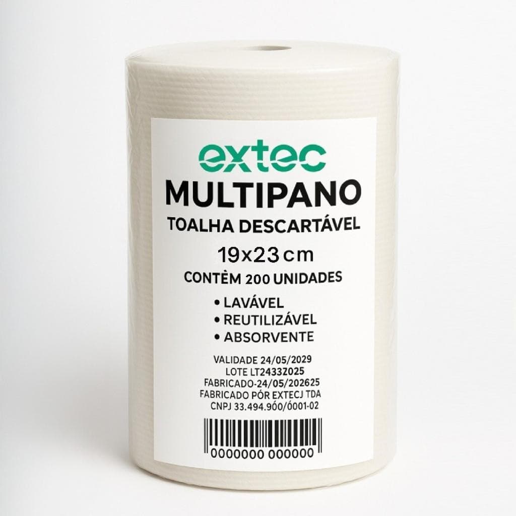 200Un Toalhas Descartáveis rolo 19x23  Multipano Wiper Limpeza Reutilizável Lavável Absorvente