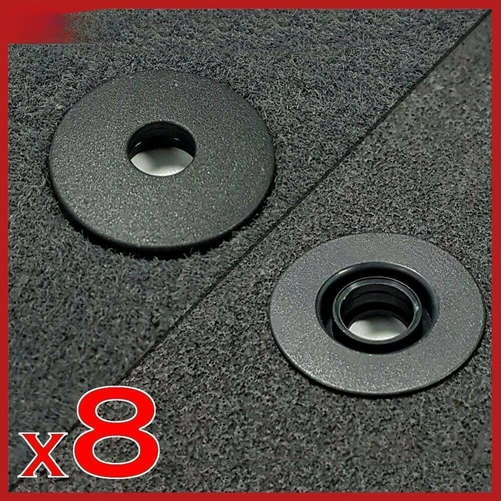 Clip De Fixação Do Tapete Carro ​ Fixadores De Substituição Peças De Piso 8x Duráveis
