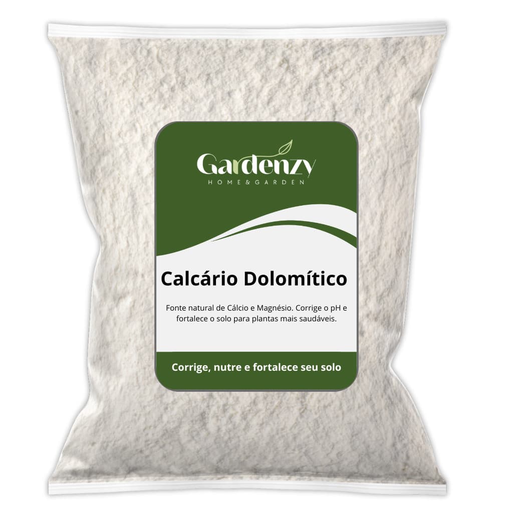 Calcário Dolomítico  – Corretivo de Solo e pH, Calcio Adubação Completa 01kg | 05kg | 10kg | 25kg