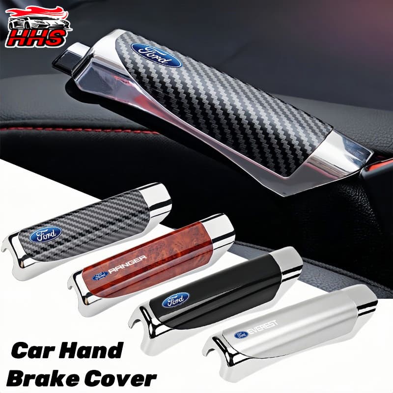 Capa Universal Para Freio De Mão De Carro Ford Protetora Antiderrapante De Fibra De Carbono Acessórios Internos Ranger Focus Novo Fiesta Fusion Edge Território