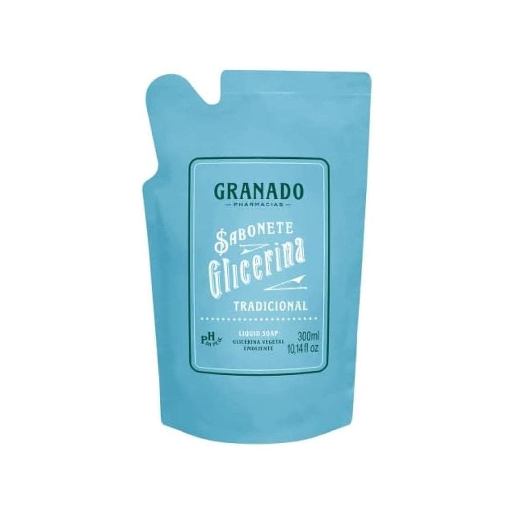 Refil Sabonete Líquido de Glicerina Granado Tradicional 300ml