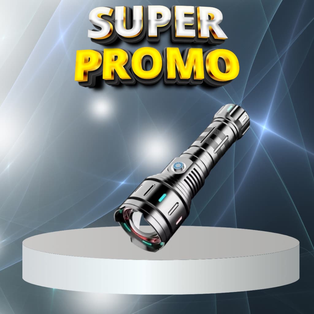 Super Lanterna Laser de Titânio  - pronta para envio imediato!