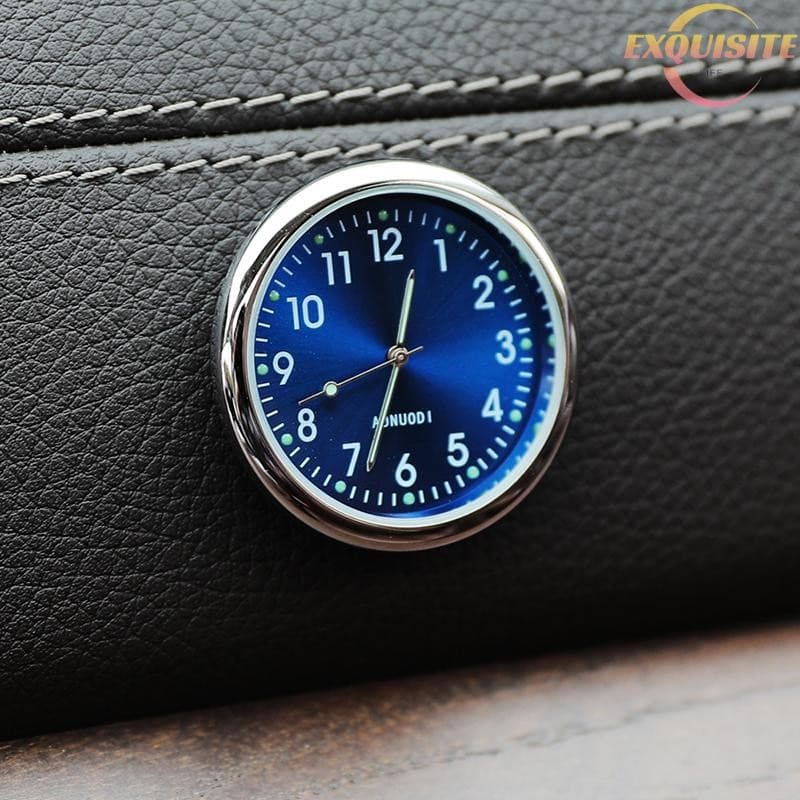 [EL] Relógio De Quartzo Para Carro , Eletrônico Luminoso À Prova D'água Motocicleta Painel De Novo