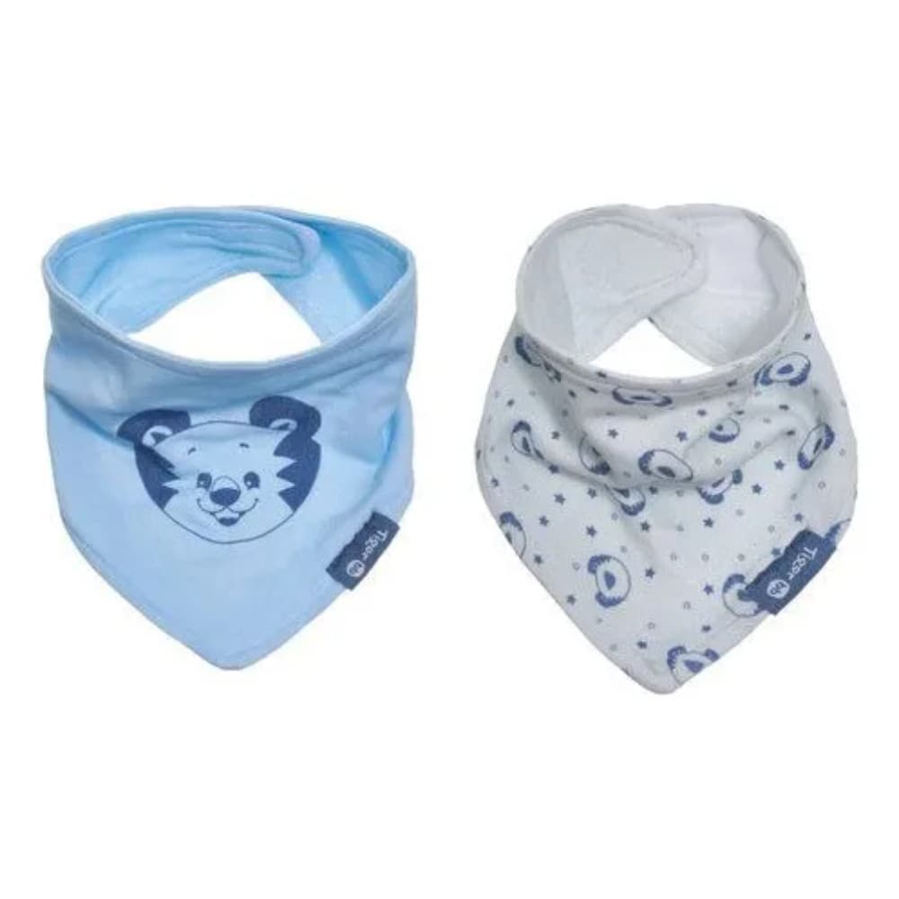 KIT C/ 2UN BABADOR BANDANA TIGOR T. TIGRE - KOUII