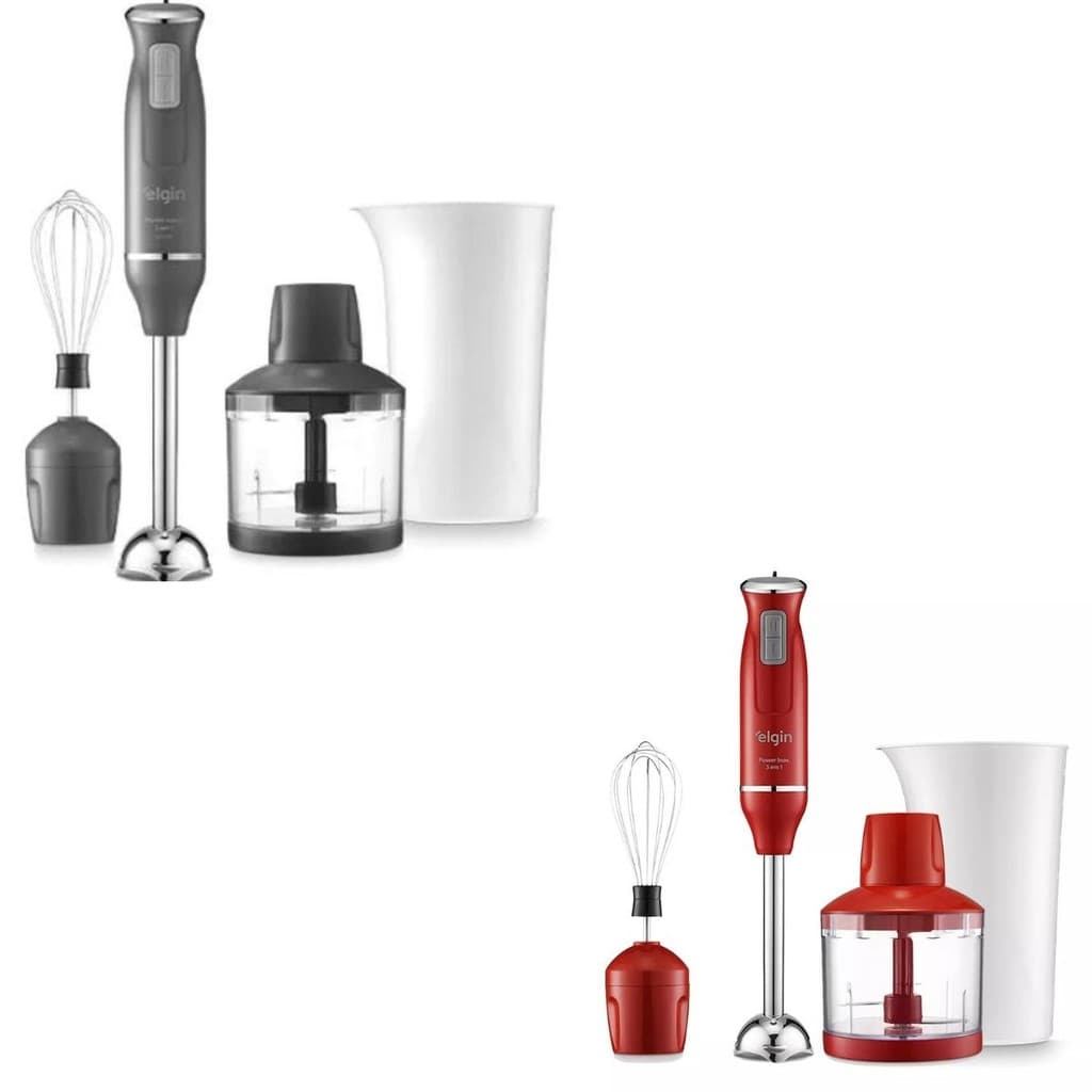Mixer Power Inox Elgin 3 Em 1 600w