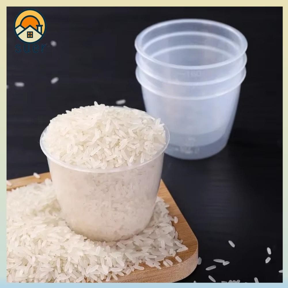 Copo Medidor De Arroz SUEBR , Plástico Com Jarros De Medição De Escala , Balança Digital De Cozinha 100/160ml