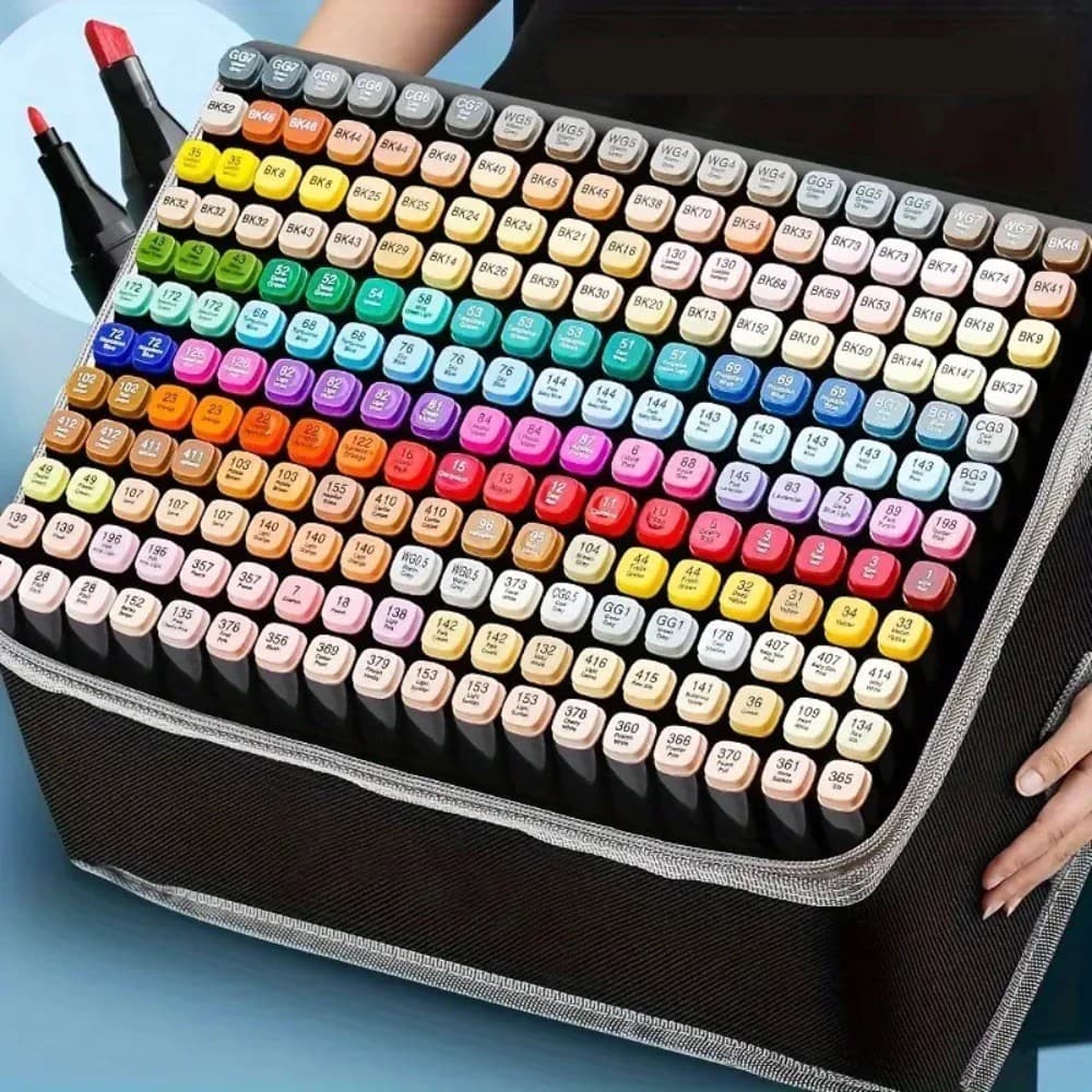 Canetinha Touch kit de 24-262 cores marcador com ponta dupla