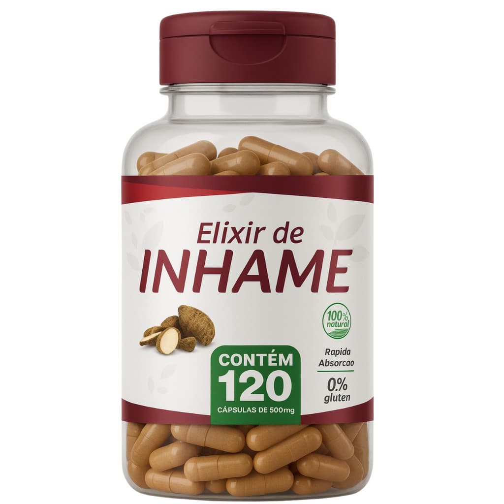 Elixir de Inhame Para Acne Hormonal, Espinhas Internas e Pele Oleosa - Efeito Roacuta
