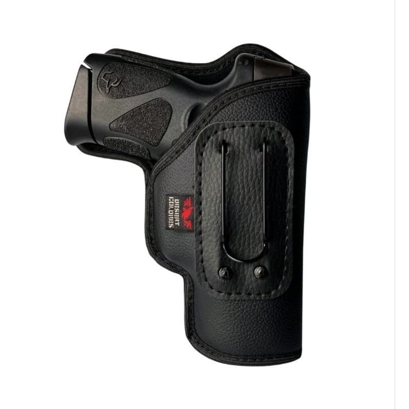 Coldre Velado PREMIUM P/ Bersa 9mm BP9CC, G11, G2c, C11, G3c, PT640,PT838c,TH9c Em Neoprene E Couro P.U Desert Coldres