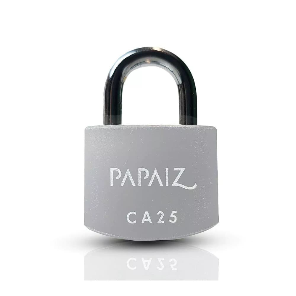 Cadeado em Alumínio de 25mm CA25 Prata