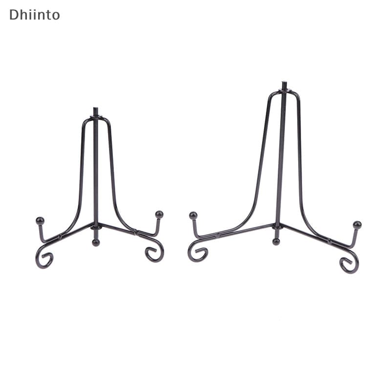 [Dhiint] Expositor De Fita De Ferro Preto Livro Suporte De Fotos Pedestal Tigela De Prato Moldura Placa Artesanato Em