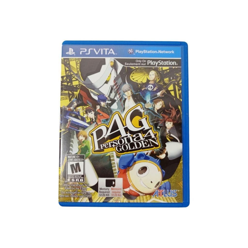 Jogo Persona 4 Golden P4G - PS Vita