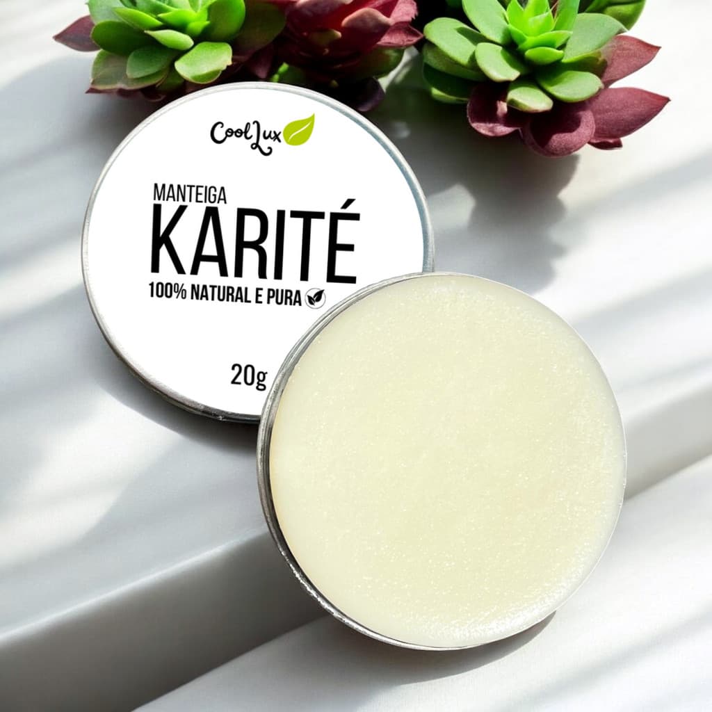 Manteiga de Karite 100% Pura Natural  - Cosmético 20g