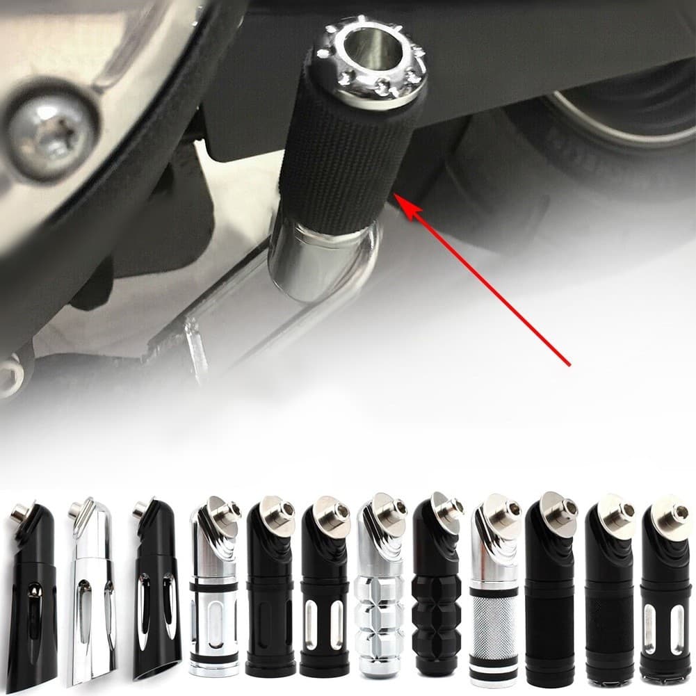 Suporte Lateral Da Motocicleta Pé Ampliador Placa Extensor Kickstand Extensão Montagem Para Harley Dyna Wide Glide FXDWG