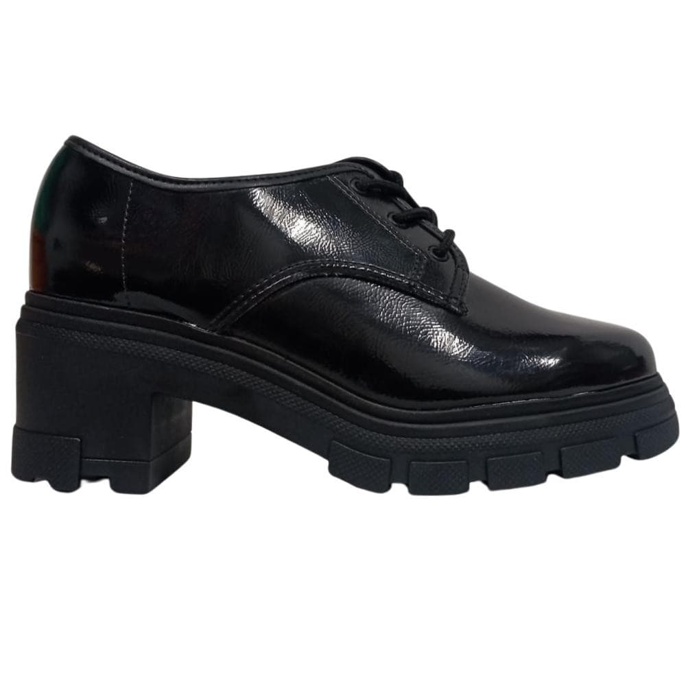 SAPATO MOLECA  CANO BAIXO COM SALTO REF:5777.102 FEMININO