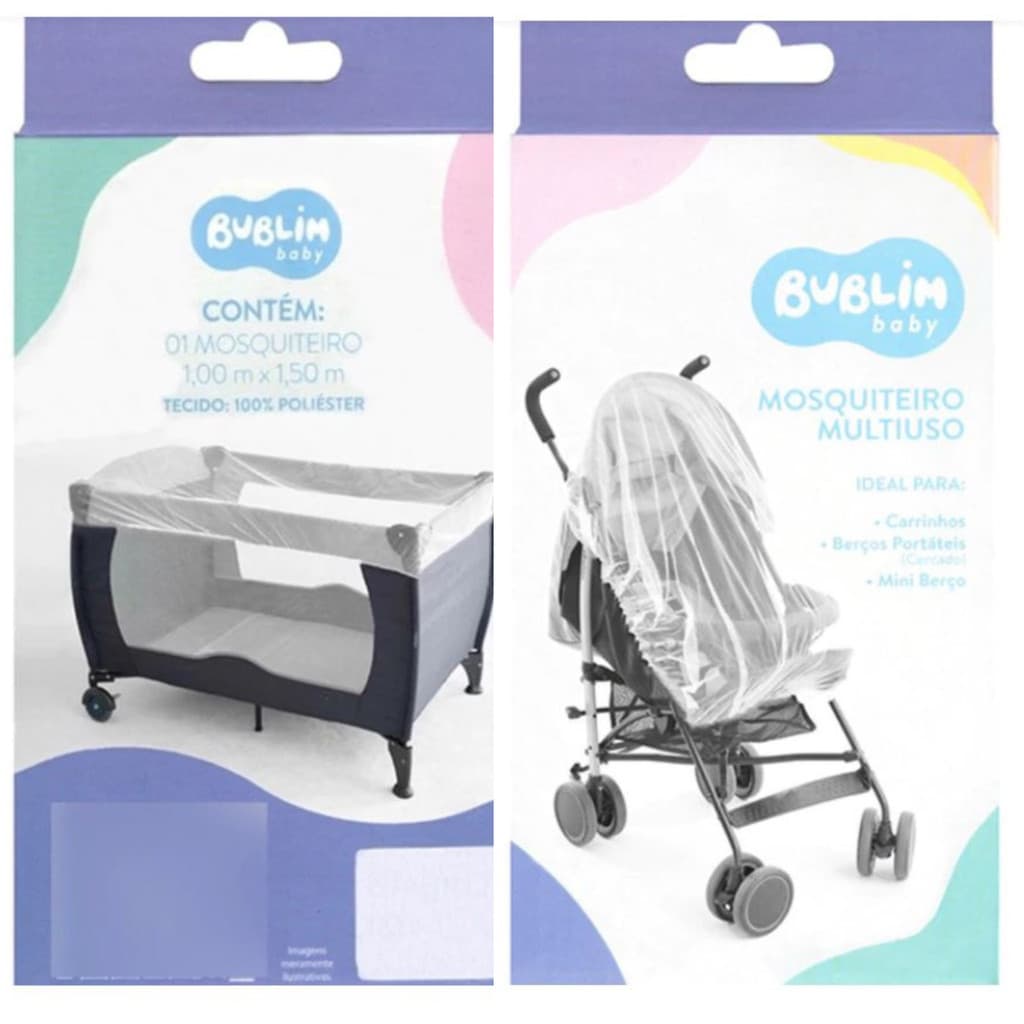 Mosquiteiro Universal Bebê Berço Portátil Mini Berço Bublim