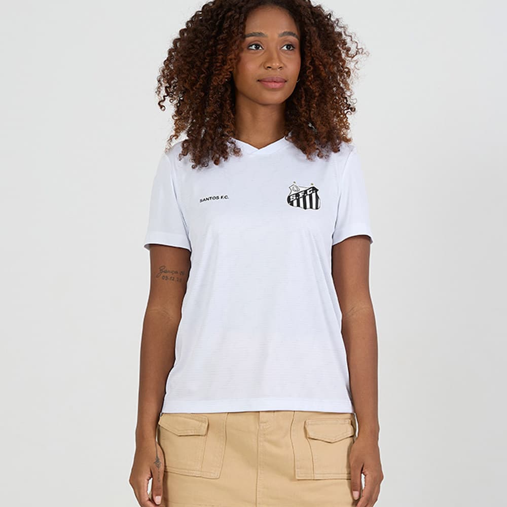 Camisa Santos Deslocar Feminina Oficial