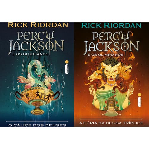 Percy Jackson E Os Olimpianos 1 e 2 – A Fúria da Deusa Tríplice e O Cálice Dos Deuses