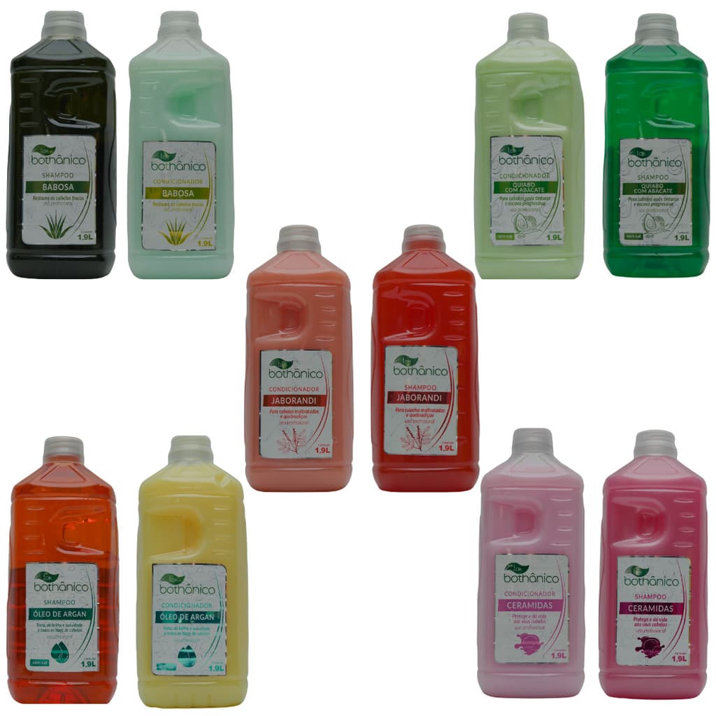 Kit Shampoo + Condicionador Tok Bothânico 1,9L